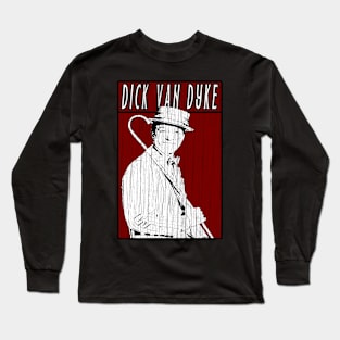 Vintage Retro Dick Van Dyke Long Sleeve T-Shirt